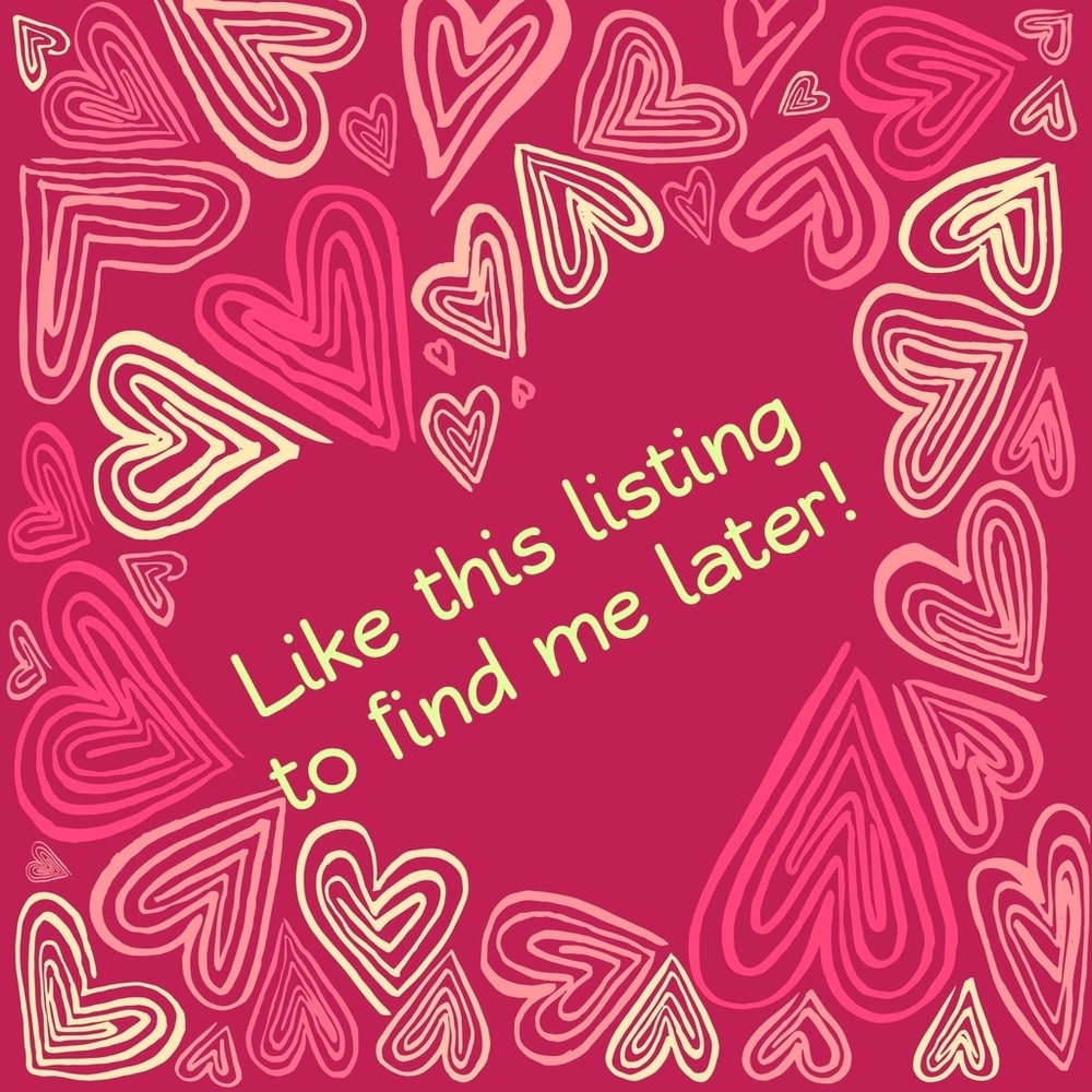 Like my listing to find me later⚘